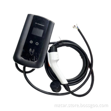 EV auto oplaadpaal muur gemonteerd laadstation European Standard National Standard Commercial AC laadstapel OCPP GBT